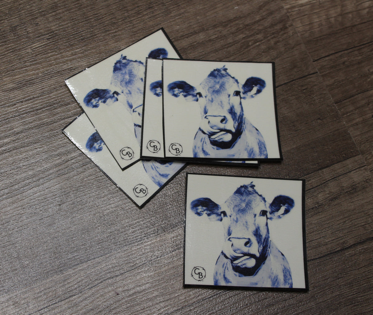 Idaho Cow Print Sticker